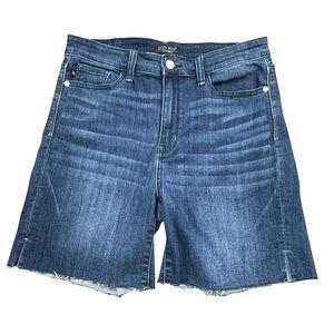 Judy Blue Dark Blue Jean Cut Off Shorts Women’s Size XL